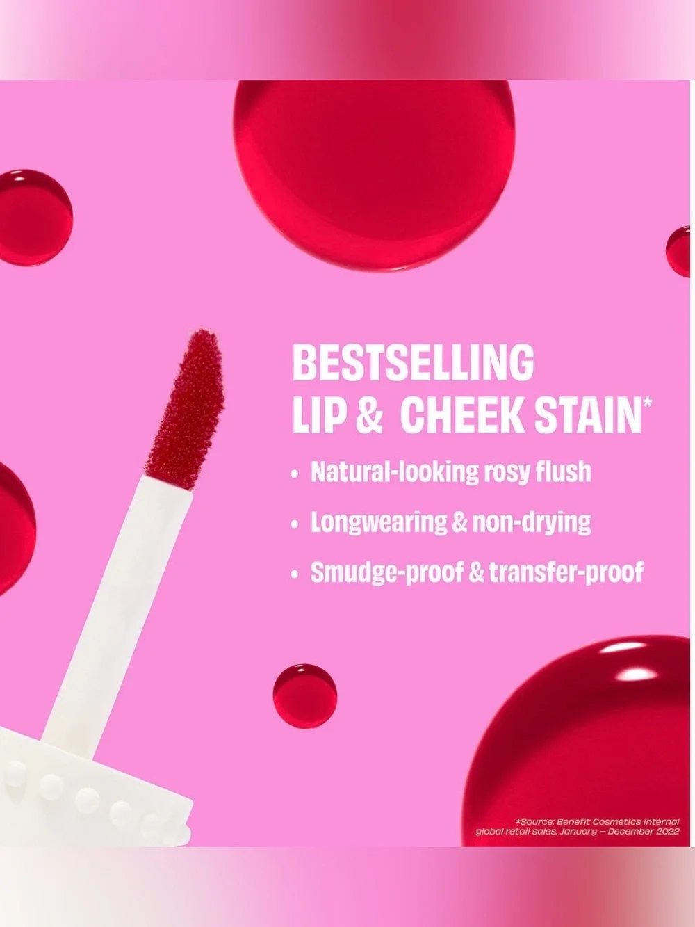 Benefit Benetint Lip & Cheek Tint & Badgal Bang Travel Size Mascara **NEW**